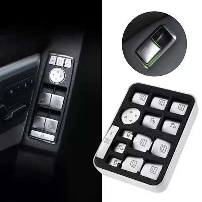 Window Lift Button Sticker For A/B/W204/W212/GLA/CLA/GLK/GL/ML/GLE Mercedes Benz • $14.99