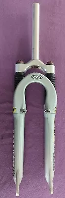 Retro Manitou SX TPC Mtb Suspension Fork 26  1 1/8  In Silver • £70