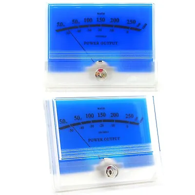 2x McIntosh Classic Blue Panel VU Meter DB Audio Power Amplifier W/ Backlight • $34.10