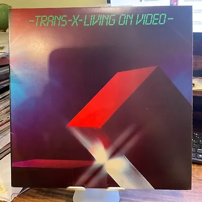 Trans X LP Living On Video 1986 ATCO USA Vinyl VG • $29.99