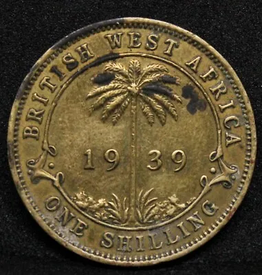 £1 • Buy 1 Shilling 1939, British West Africa. George Vi. KM-23