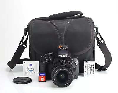 Canon EOS 550D DSLR Camera & Canon EF-S 18-55mm IS II Lens Kit & Generic Battery • £149.99