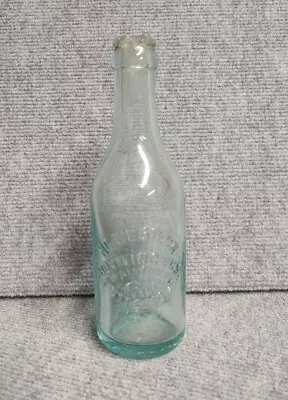 Antique Northwestern Bottling Works Bottle Butte Montana Blue Glass 8 Oz.  • $11.89