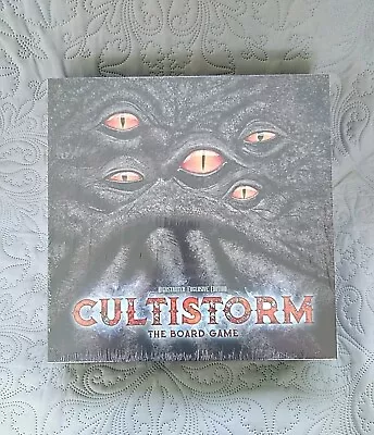 Cultistorm Board Game Exclusive Kickstarter Ed Purple Meeple Factory Sealed   • $39.89