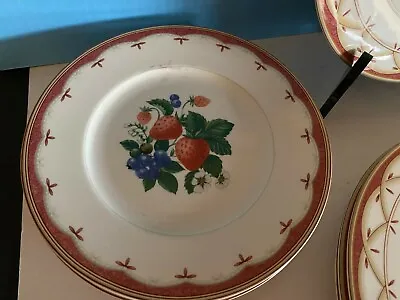 Mikasa Berry Delight China Dinnerware  4 Each Dinner Plate Soup Bowl Salad Plate • $64