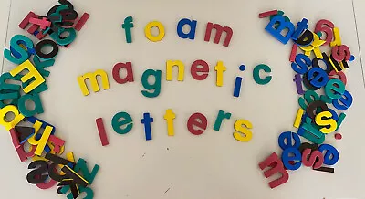 Foam Magnetic Letters - Uppercase Letter Set - Educational - 290 Plus • $20.80