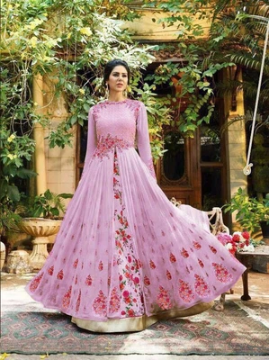 $74.99 • Buy Indian Bollywood Anarkali Salwar Kameez Pakistani Designer Dress Party Long Gown