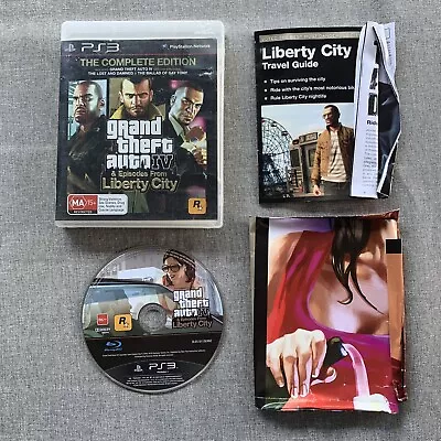 Grand Theft Auto IV & Episodes From Liberty City PS3 • $12
