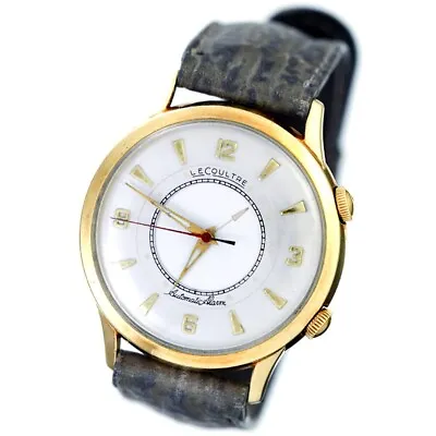 LeCoultre Memovox Wrist Watch | Jumbo Oversized Memovox Measures 38MM • $1900