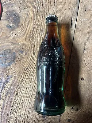 Full Coca Cola Glass Hobbleskirt Soda Bottle From Danville Virginia 1948 Coke • $22.95