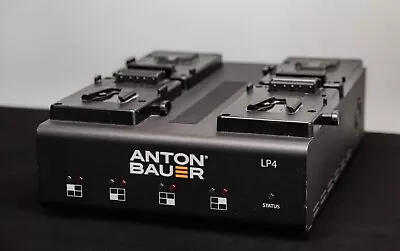 Anton Bauer LP4 4-way V Mount Battery Charger In Excellent Condition • £425