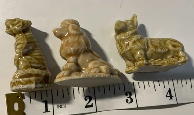 £3.75 • Buy Wade Whimsy Dog Figures X 3