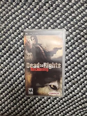 Dead To Rights: Reckoning - PlayStation Portable PSP - M - Region 1 • $37.99