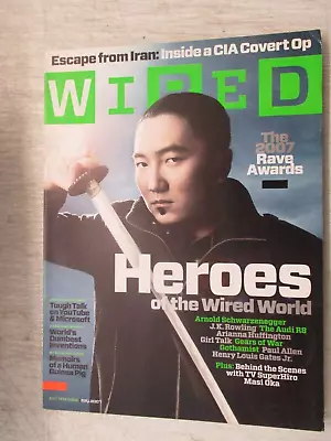 Wired Magazine May 2007 Masi Oka Heroes Of The Wired World Jk Rowling Rave Award • $11.95