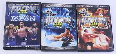 King Of The Cage MMA Heavyweights Bundle Lot Video DVD Fight Caged Japan Combat • $19.99