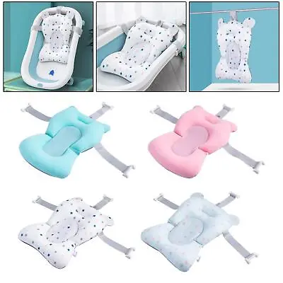 Baby Bath Pillow Anti-Slip Comfortable   Bath Pad Bath Support Seat • £11.45