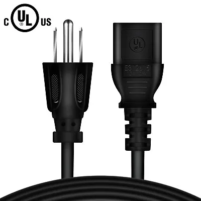 5ft UL Power Cord Cable For QSC GX3 300 Watts 8 Ohm 2 Channels Power Amplifier • $8.75