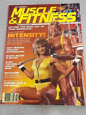 MUSCLE & FITNESS Bodybuilding Magazine JEFF & CORY EVERSON 6-85 • $14.99