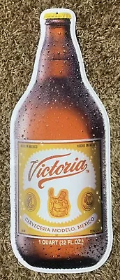 Victoria Modelo Of Mexico Beer Bottle Metal Bar Sign - New (20 X 7.75) • $14.99