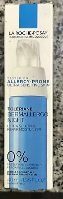 La Roche Posay Toleriane Ultra Night Soothing Repair Moisturizer 1.35oz Exp 6/26 • $19