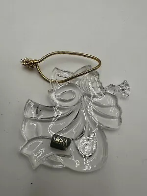 Vintage MIKASA GERMANY CRYSTAL Angel Christmas Ornament • $12