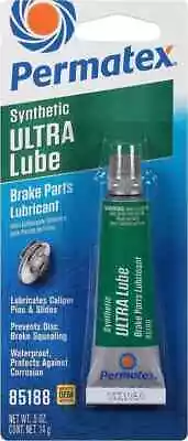 Permatex Ultra Disc Brake Caliper Lube Grease Sleeves Bushings Pistons Pin 0.5oz • $9.85