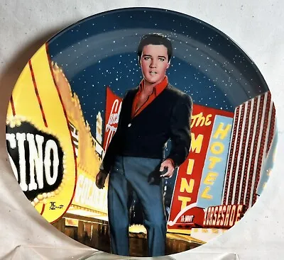 Elvis Plate “Viva Las Vegas”” On The Big Screen #3 Collectible. Delphi • $18.95