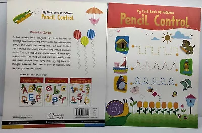 (2 Pack) My First Book Of Patterns Pencil Control Practice Pattern Writing • $10.49