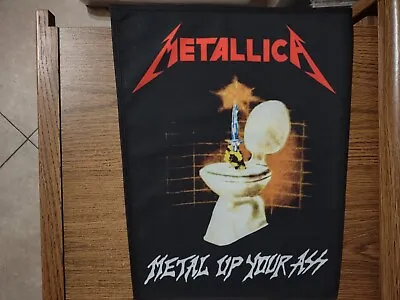 Metallica Metal Up Your Ass Sew On Sublimated Large Back Patch • $13.99