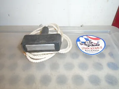 VINTAGE RACING GO KART RECOIL PULL STARTER HANDLE W/ CORD McCULLOCH CART PART • $24.99