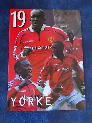 Dwight Yorke Postcard. Manchester United • £1.99