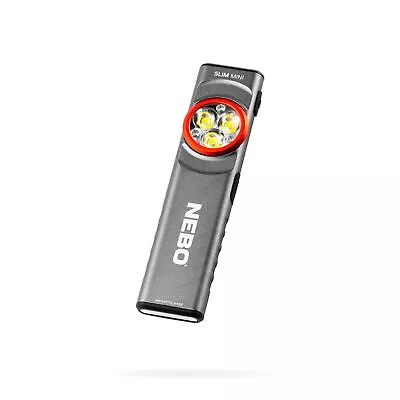 NEBO Slim Mini Rechargeable 250 Lumen Compact Pocket Flashlight Portable Water • $17.97