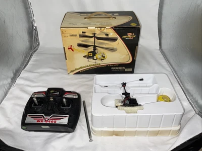 $40 • Buy Walkera Genius Helicopter Hm 5-6 Engine Canopy Remote Control Untested