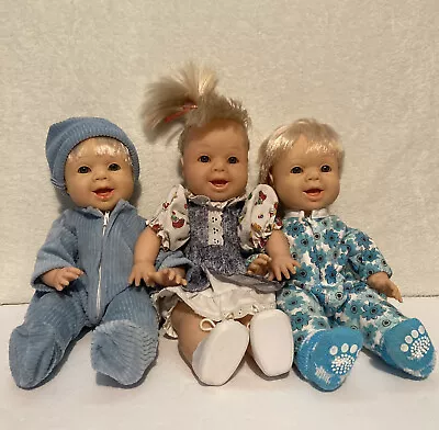 Famosa Winking Doll Lot. All From 1995  & Measures 15”Rare Find. Great Gift Read • $40