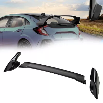 Mugen Style RR Wing Spoiler Glossy Black For 2006-11 Honda Civic 2Dr Coupe Only • $78.07