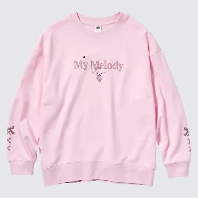 UNIQLO X Sanrio Characters My Melody Sweatshirt (Long Sleeve) PINK  XS~3XL NEW • $69.99