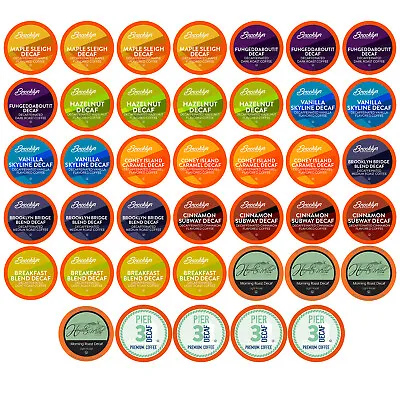 Two Rivers Coffee Decaf Pods For 2.0 Keurig K-Cup Brewers Variety Pack 40 Count • $23.98