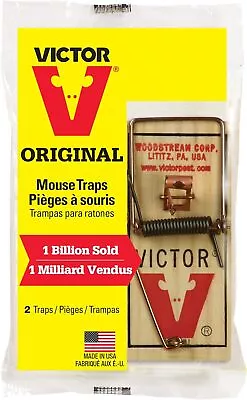 Mouse Trap Victor Metal Pedal Trap  M023 2 Pack • $4.10