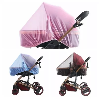 Pushchair Cat Mosquito Net Cot Moses Basket Pram Stroller Buggy Carseat Safety • £4.49