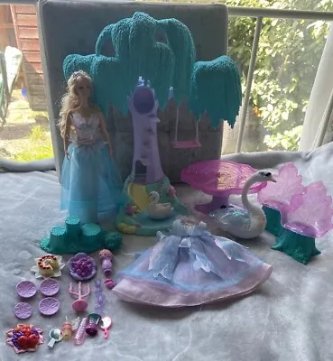 £50 • Buy Barbie Swan Lake Enchanted Forest Playset With Doll 🌷