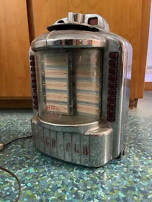 Vintage 1950's Rock-Ola Jukebox Coin-Op Wallbox • $500