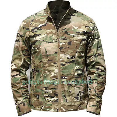  Men's Outdoor Military Coats Tactical Jacket Army Combat Casual Hiking Camping • $41.99