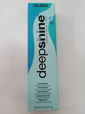 £8 • Buy Rusk Deepshine Pure Pigments Permanent Hair Colour 100ml 5.5MM INTENSE MAHOGANY