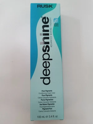 £8 • Buy Rusk Deepshine Pure Pigments Permanent Hair Colour 100ml 5.5MM INTENSE MAHOGANY