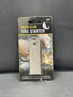 3  Magnesium Block Flint Fire Starter W/ Serrated Metal Blade • $5