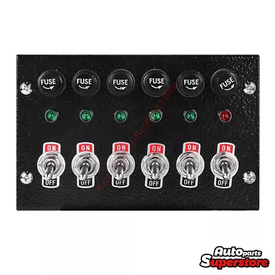 Heavy Duty Automotive Toggle Switch Panel On-Off Marine High Current 30A 12V-48V • $39.99