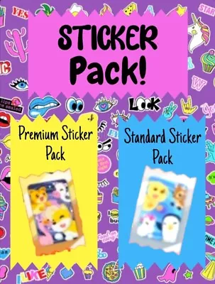 Adopt From Me | Profile & Sticker Update | Premium And Standard Sticker Packs • $7.35