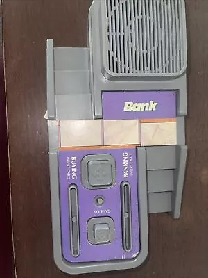 Vintage Mall Madness Board Game Electronic Bank Unit WORKS 1989 Milton Bradley • $35.49