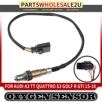$61.99 • Buy Upstream O2 Oxygen Sensor For Volkswagen Golf Audi A3 TT Quattro S3 W/ 5 Wires
