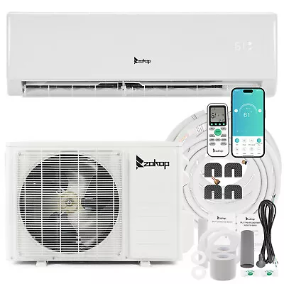 11000 BTU Ductless Mini Split Air Conditioner & Heat Pump 17 SEER Inverter AC • $468.89